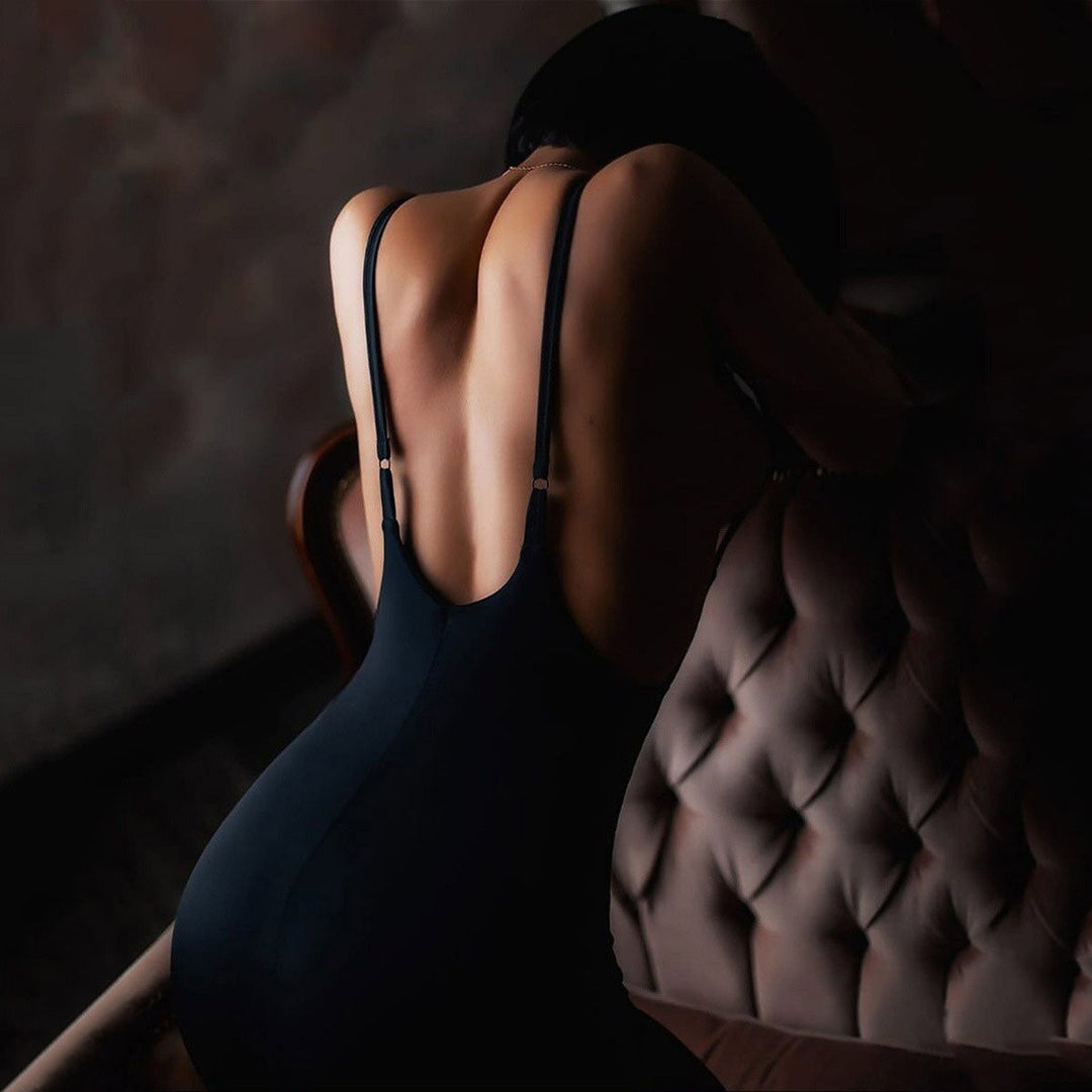 Combinaison Vanessa sans manches dos nu M/L