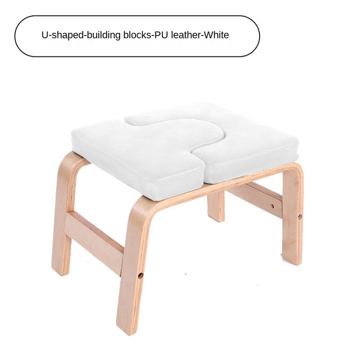 Tabouret d'inversion Yoga en bois