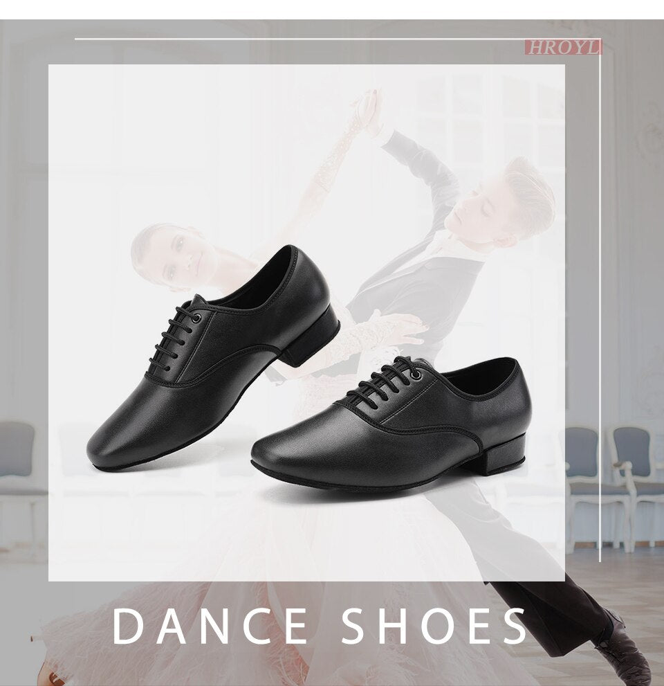 Chaussures danse hommes en cuir PU Tiago semelle au choix
