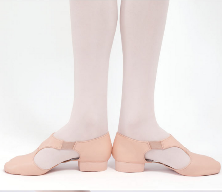 Chaussons Sneakers cuir réglable avec petit talon