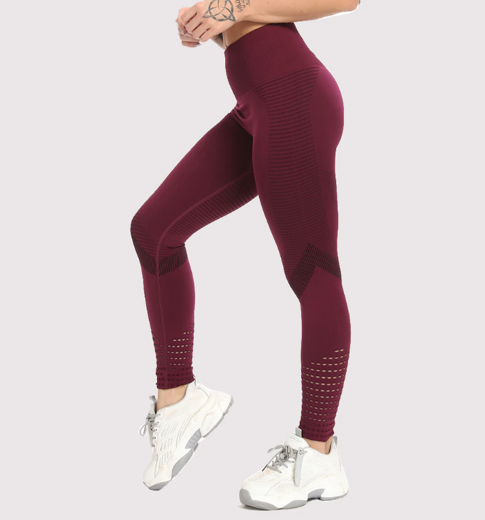 Legging avec motifs transparents 6 coloris au choix
