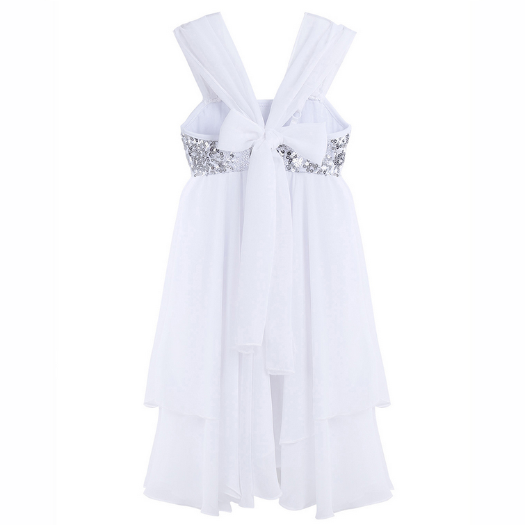 Robe paillettes Inaya avec bretelles réglables 10-14 ans