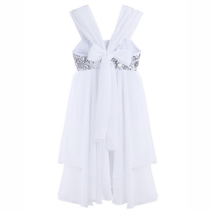 Robe paillettes Inaya avec bretelles réglables 10-14 ans