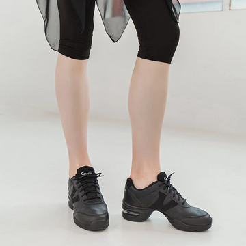 Baskets basse danse cuir Sansha