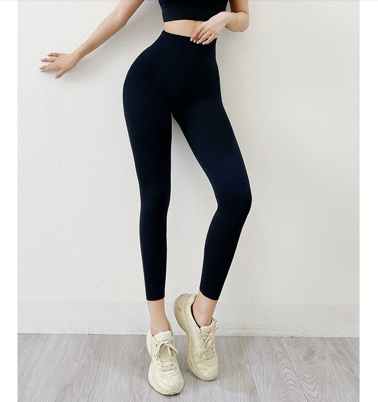 Legging taille haute avec poches arrière