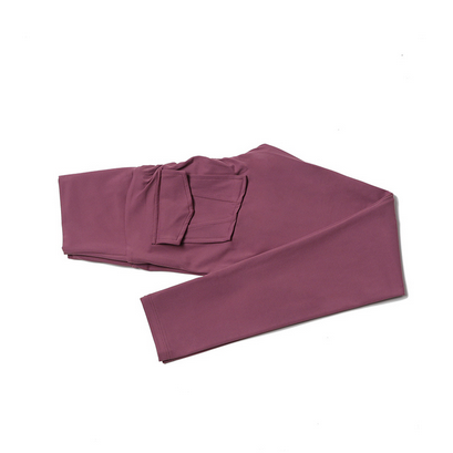 Legging taille haute avec poches arrière