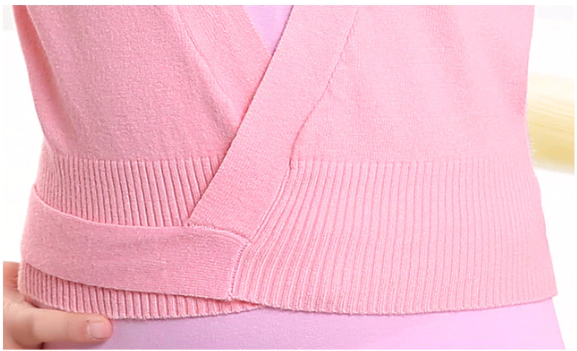 Cache-coeur à manches longues pour enfants 4 coloris au choix - Dance Store