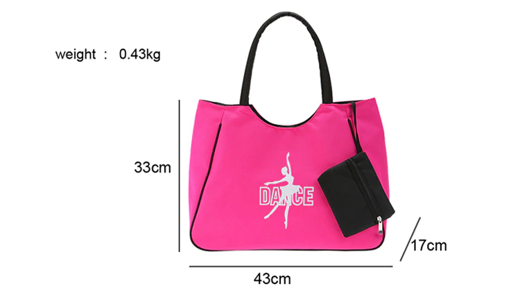 Sac de sport rose pour filles idéal pour la Danse ou la gym plusieurs modéles et coloris disponibles - Dance Store
