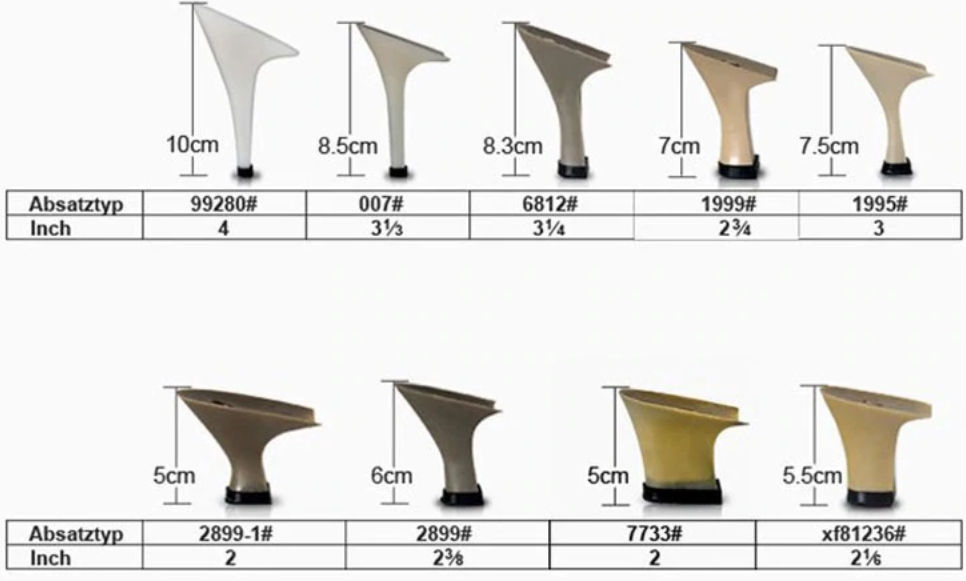 Chaussures de danse pour femme coloris chair - Hauteur de talons disponibles: 8,5cm ou à personnaliser sur demande - Dance Store