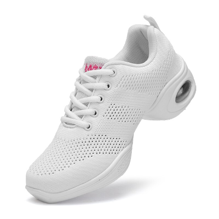 Baskets Sneakers Jazz Hip Hop Fitness pour adulte 3 coloris au choix: rouge, noir, blanc - Dance Store