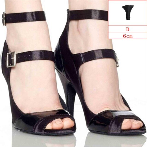 Chaussures de danse coloris noir - Talons de 6 à 10cm