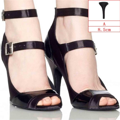 Chaussures de danse coloris noir - Talons de 6 à 10cm