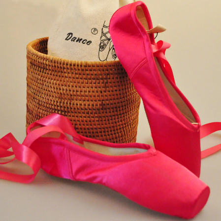 Chaussons Pointes en satin 9 couleurs au choix