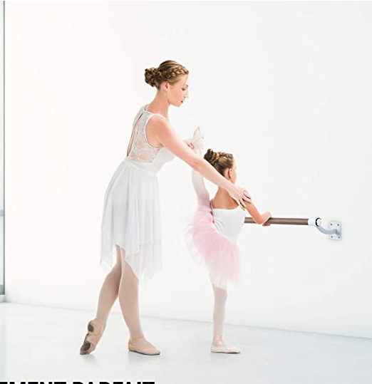 Barre de Danse mural longueur 120 cm en bois