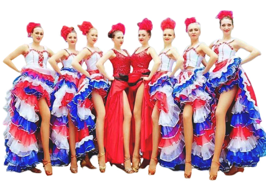 Ensemble Bustier Jupe FRENCH CANCAN sans coiffe