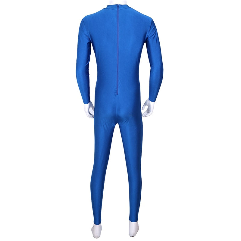Combinaison Académique sans pieds à manches longues et col haut pour homme 4 coloris au choix - Dance Store