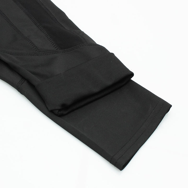 Legging fantaisie maille et faux cuir Janis