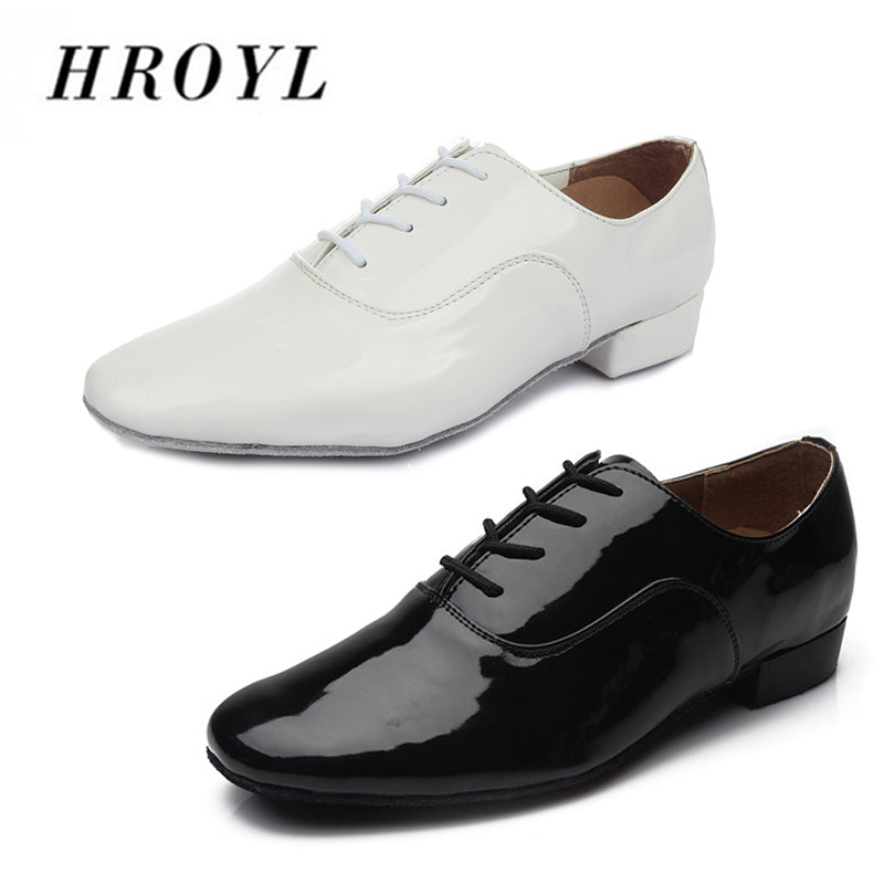 Chaussures de danse pour hommes - Sneakers à lacets - Coloris au choix: noir, blanc, or, argent - Au choix styles vernis ou mate - 2 hauteurs de talons disponibles - Dance Store