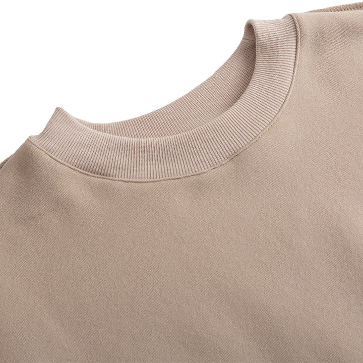 Sweat-shirt court manches longues 9 coloris au choix