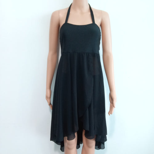 Robe justaucorps sans manches - s'attache dans le dos - en mousseline de soie - pour enfant &  adulte 12 coloris au choix - Dance Store