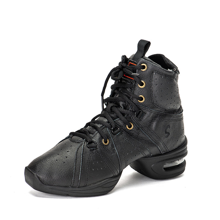 Baskets montantes Jazz en cuir supérieur Sansha