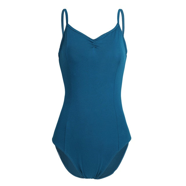 Justaucorps fines bretelles dos fantaisie Emma