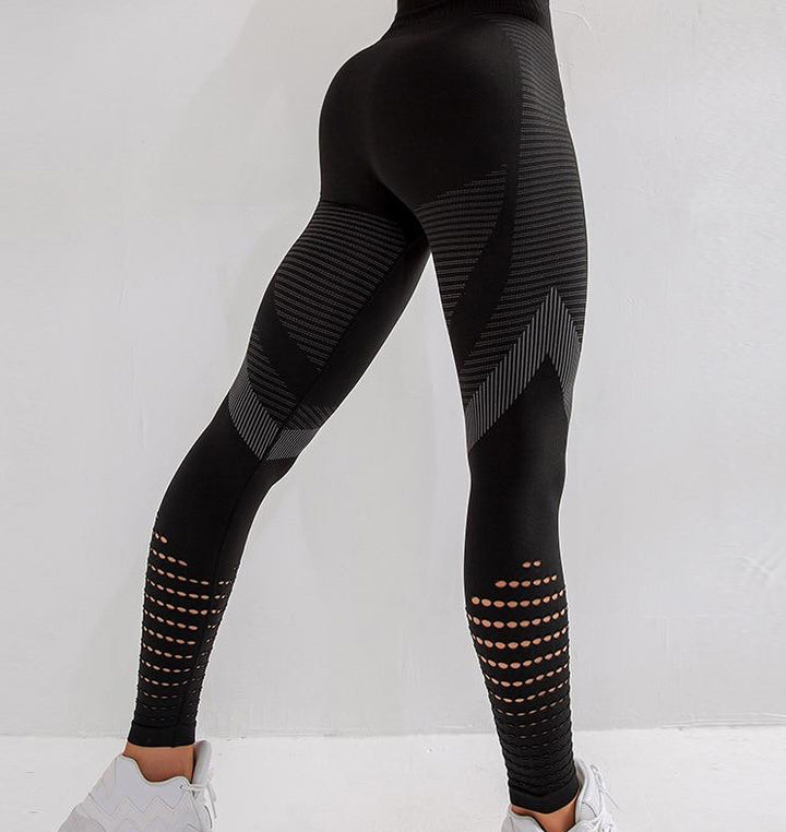 Legging avec motifs transparents 6 coloris au choix