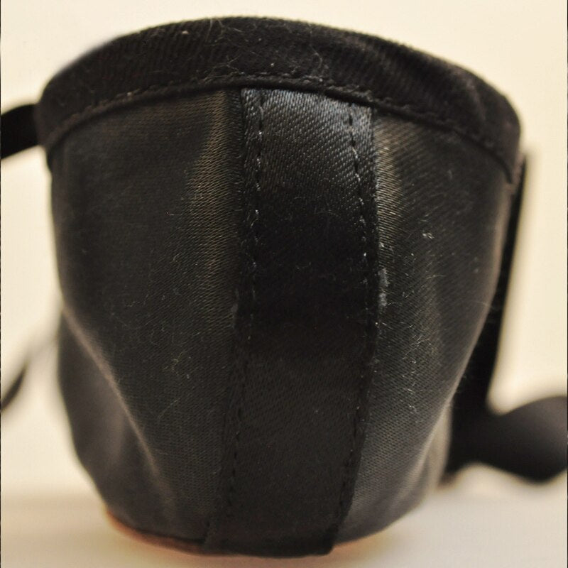 Chaussons Pointes satin jaune