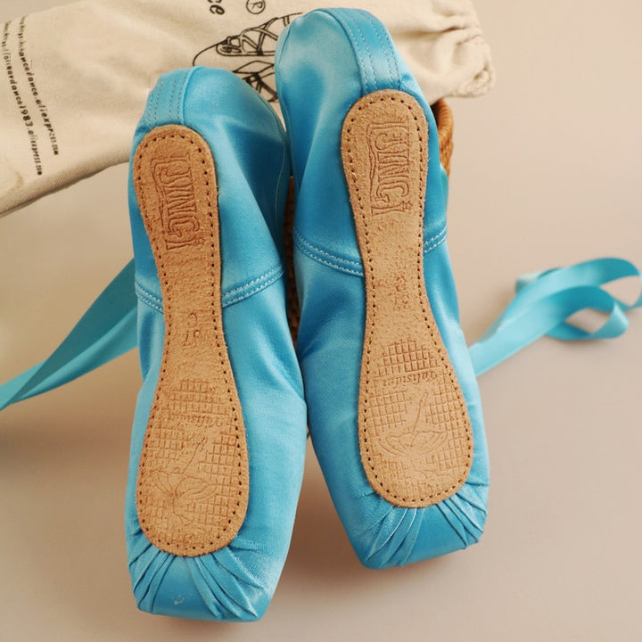 Chaussons Pointes satin 7 couleurs au choix