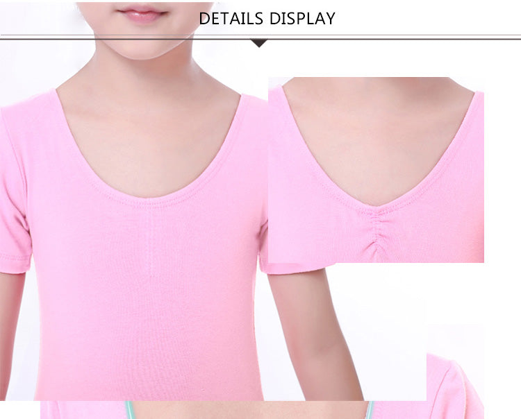 Justaucorps manches courtes col rond Zoya