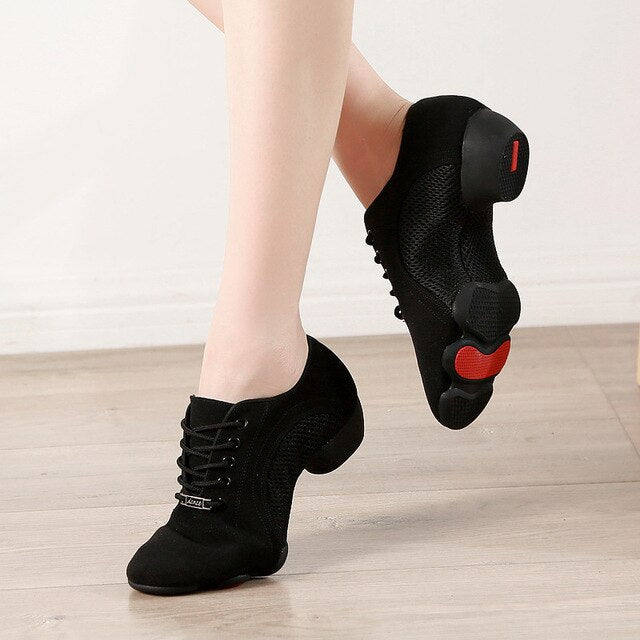 Sneakers danse à talons 3ou 5cm Cathy 9 coloris au choix