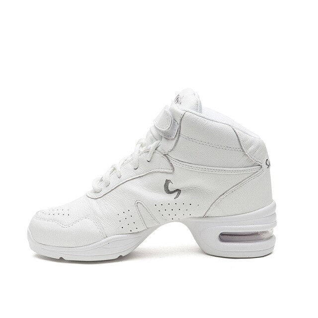 Baskets montantes cuir Sansha