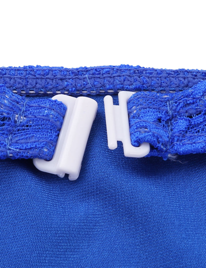 Robe justaucorps asymétrique 1 manche longue dentelle Paula