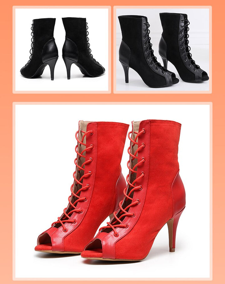 Bottines leopard Mercy Talons de 7 à 10cm