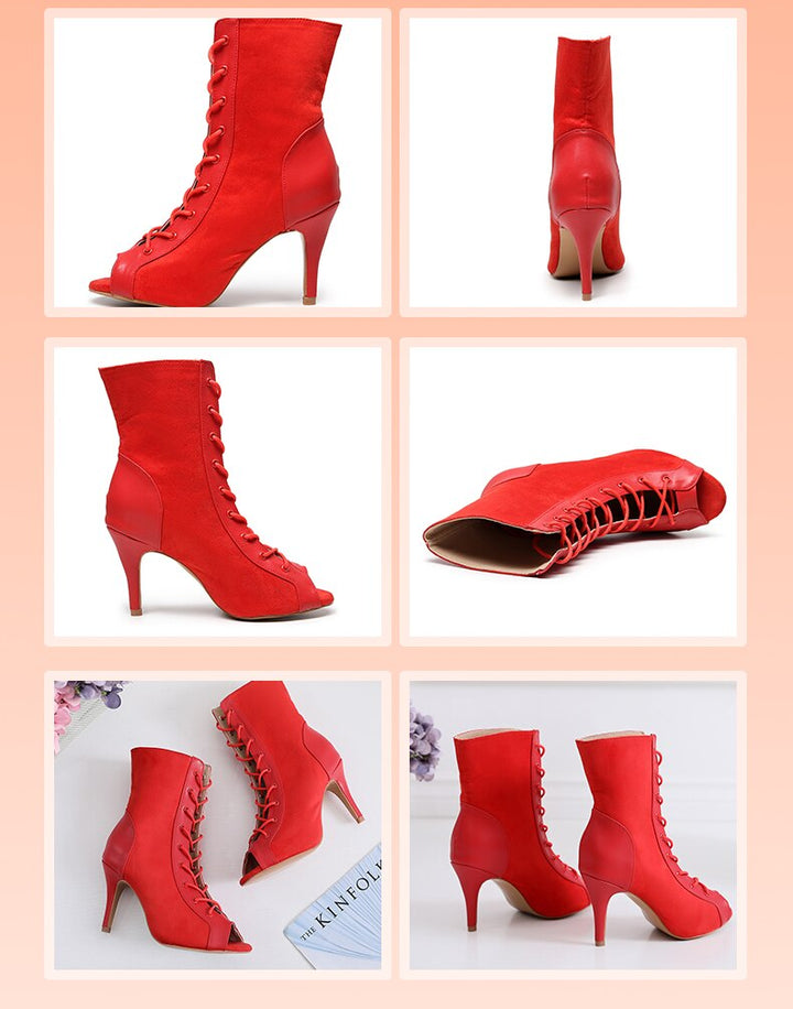 Bottines leopard Mercy Talons de 7 à 10cm