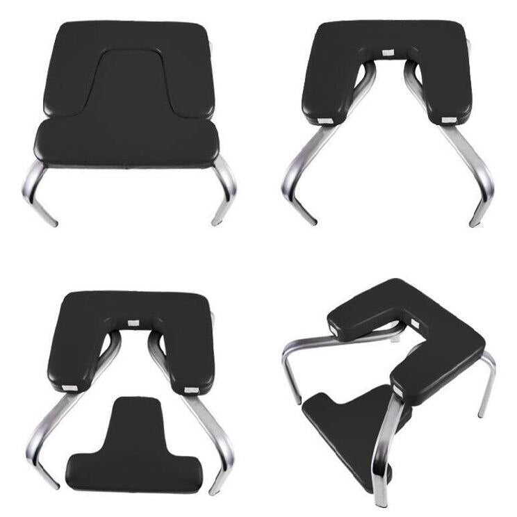 Tabouret d'inversion Yoga 42x43x30cm noir ou rouge