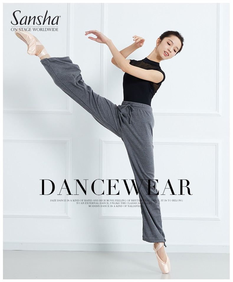 Pantalon danse avec cordons 3 coloris au choix Sansha