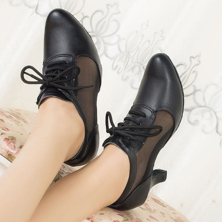 Chaussures bottines coloris noir - Talons de 6cm