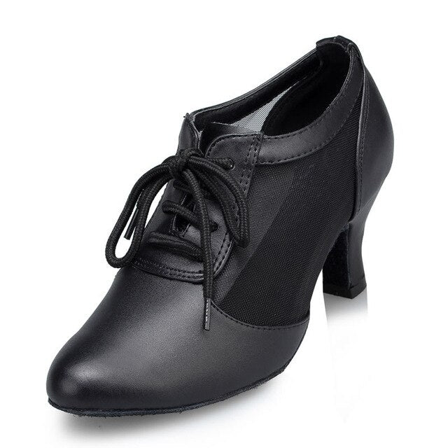 Chaussures bottines coloris noir - Talons de 6cm
