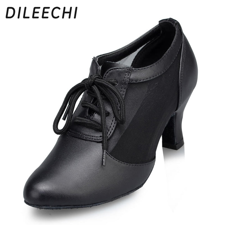 Chaussures bottines coloris noir - Talons de 6cm