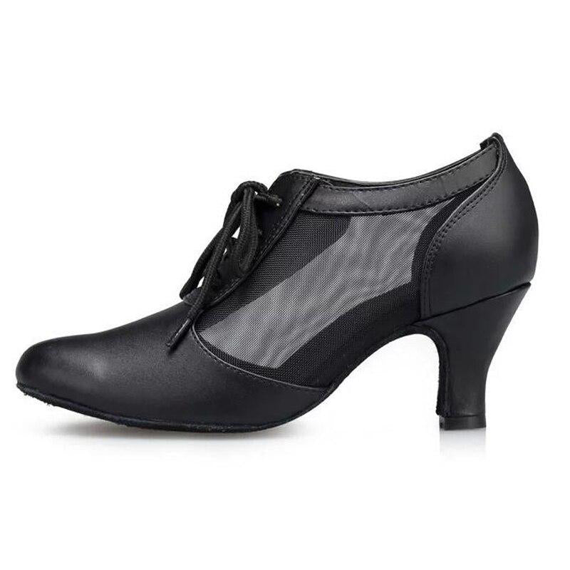 Chaussures bottines coloris noir - Talons de 6cm