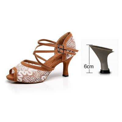 Chaussures de danse pour femme - 2 coloris au choix: noir, beige - Talons personnalisables: hauteurs disponibles: 5-6-7.5-8.5cm - Dance Store