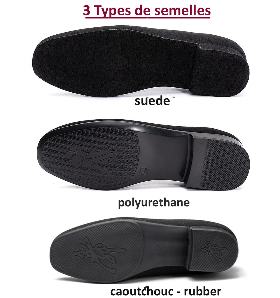 Chaussures de danse Laury à talons 2.5cm pour intérieur ou extérieur