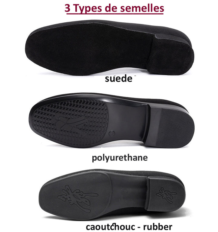 Chaussures de danse Laury à talons 2.5cm pour intérieur ou extérieur