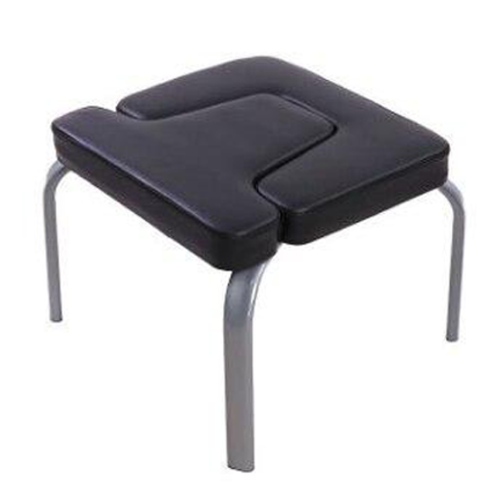 Tabouret d'inversion Yoga 42x43x30cm noir ou rouge